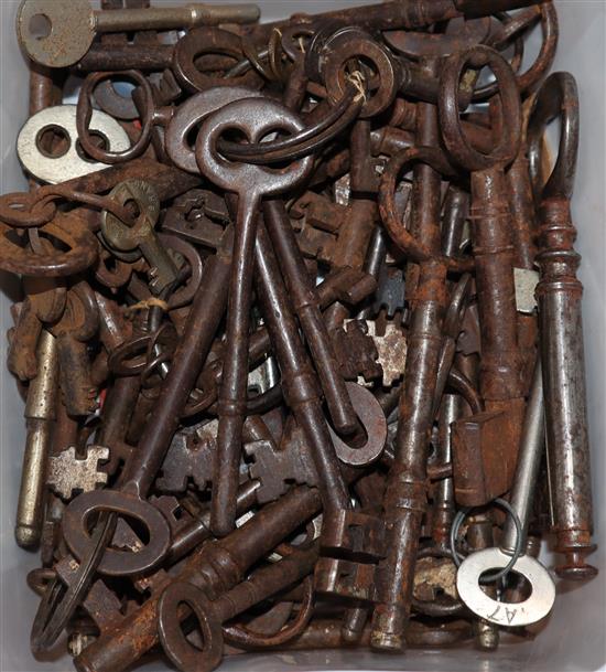 A collection of mixed keys